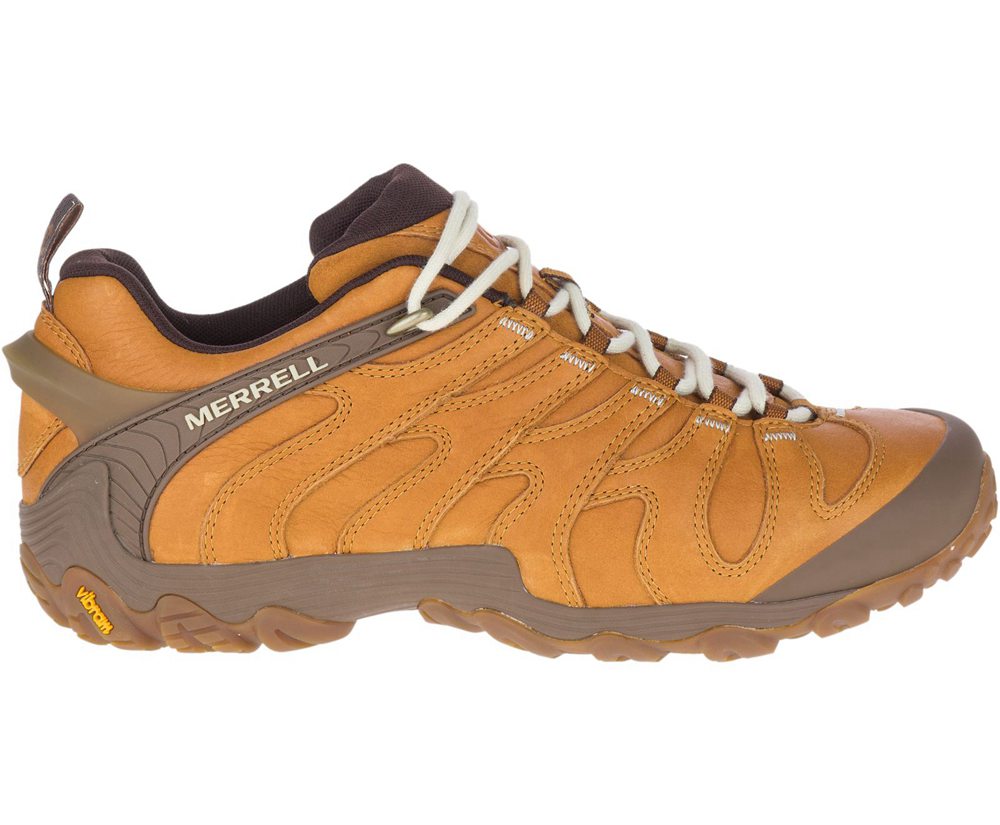 Merrell Sneakers Brown - Cham 7 Slam Luna Leather - Mens 72WGPZTCR